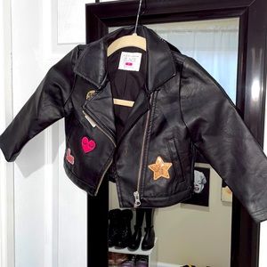 Faux Leather Children’s Jacket